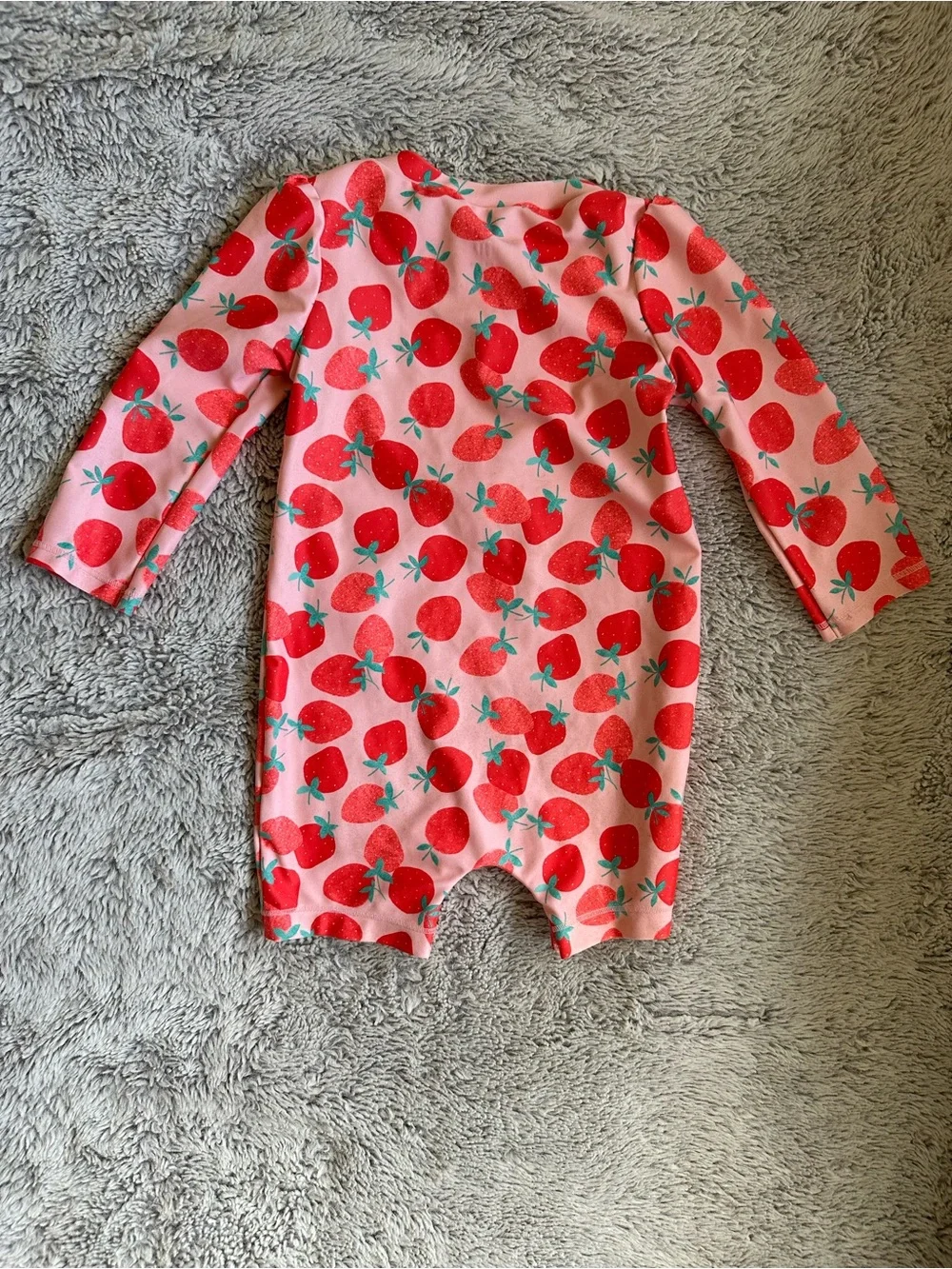 Baby GAP | Strawberry One Piece Bathing Suit, Size 6-12 Mo ✨
